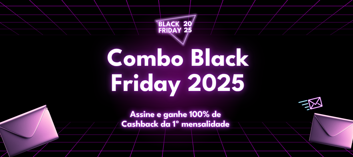 Combo Black Friday 2025 - Ganhe 100% de Cashback da 1º Mensalidade